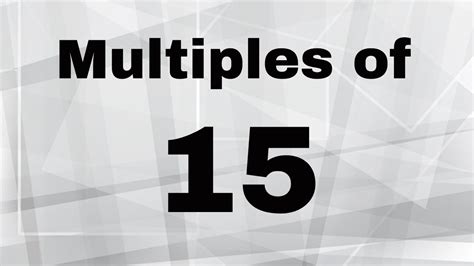 2015 é multiplo de 15|smallest four digit multiple of 15.